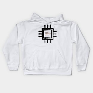 Coffee processing unit CPU Kids Hoodie